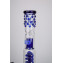 Бонг стеклянный Grace Glass Cane Blue H:38cm - фото 2 - Kalyanchik.ua